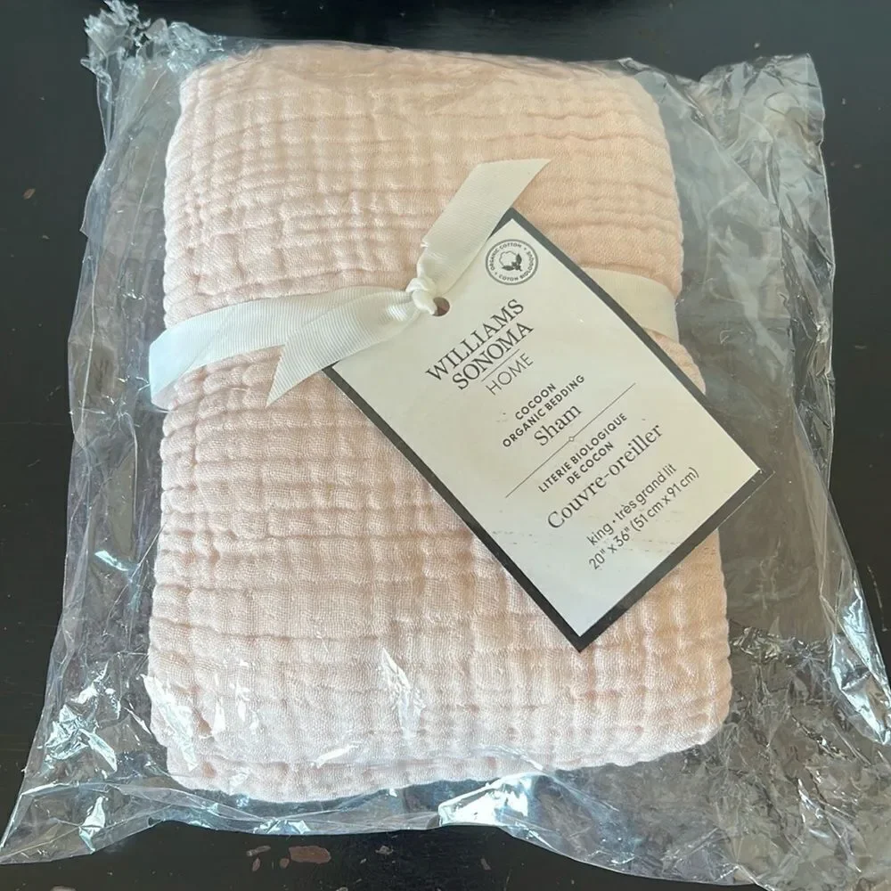 Williams Sonoma Organic Cocoon Sham